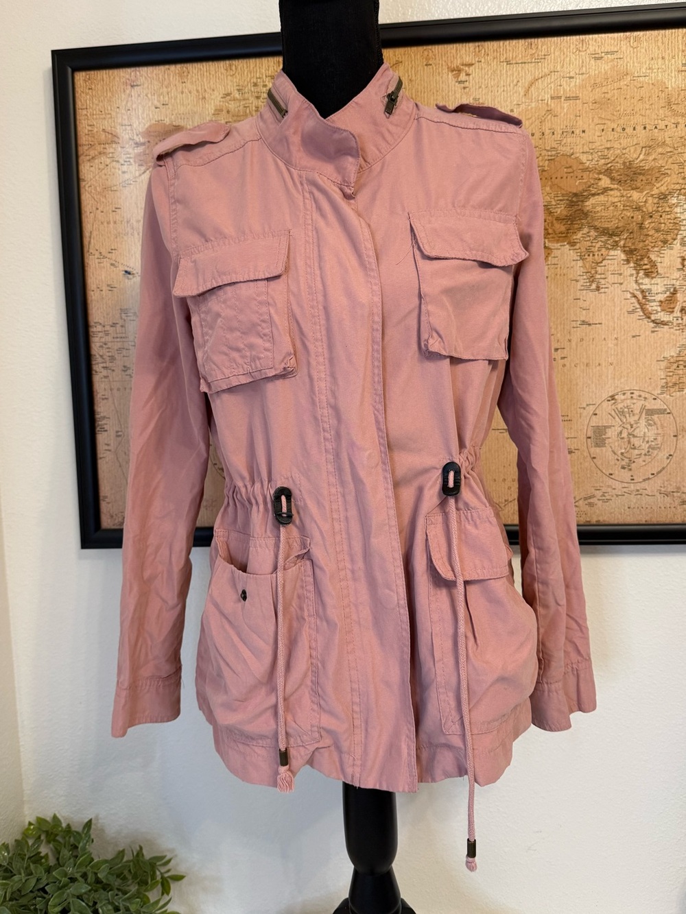 Love Tree lightweight utility jacket size small